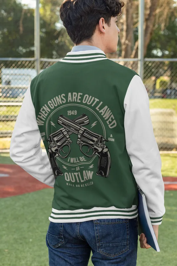 Bottle_Green_Cotton_Outlaw_Varsity_Jacket_For_Unisex