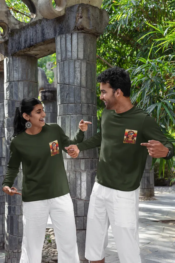 Olive_Green_Cotton_Eleven_Sweatshirt_For_Unisex