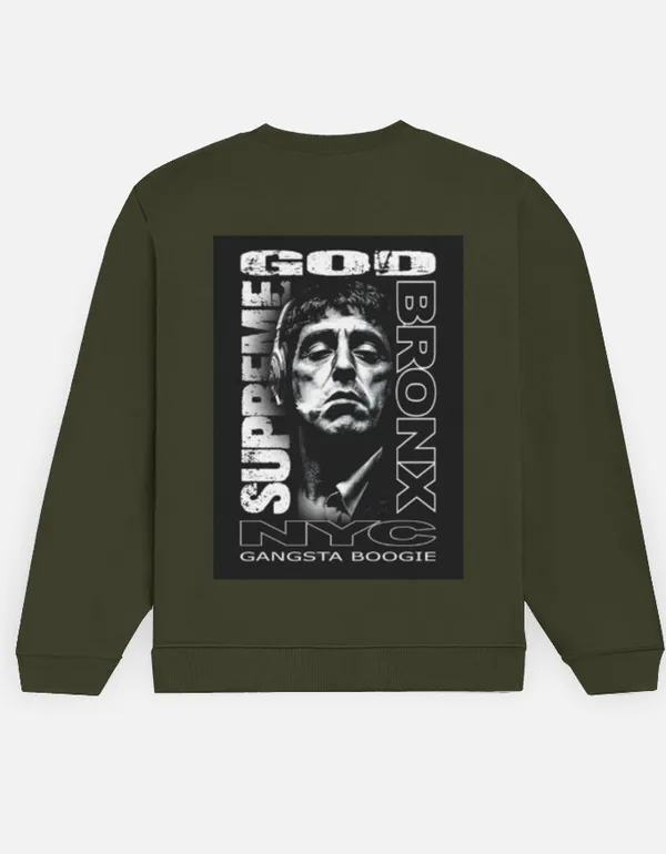 Olive_Green_Cotton_Gangsta_Sweatshirt_For_Unisex