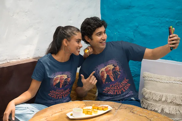 Navy_Blue_Cotton_Tsr_Stretch_T-Shirt_For_Unisex