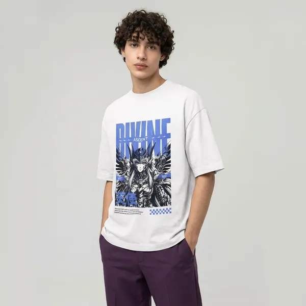 White_Cotton_Divine_Ascent_Oversized_T-Shirt_For_Unisex