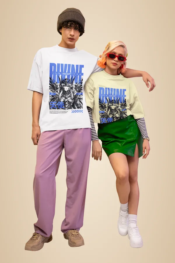 White_Cotton_Divine_Ascent_Oversized_T-Shirt_For_Unisex