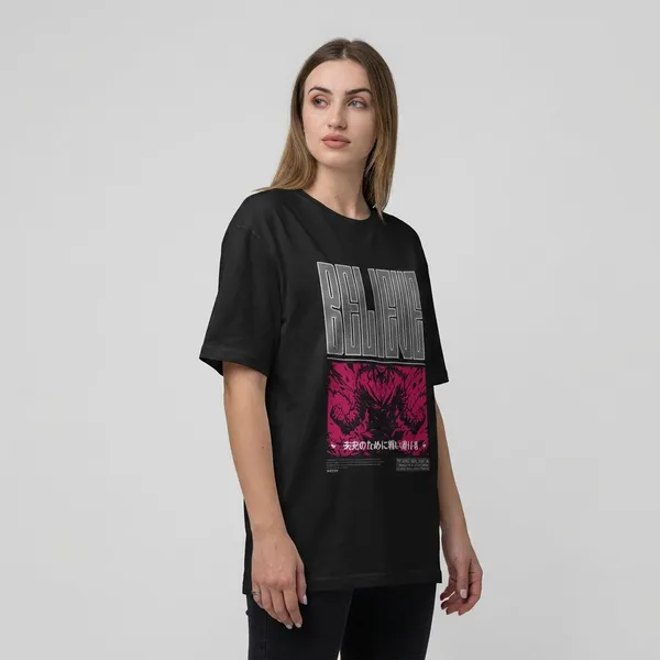 Black_Cotton_Believe_Oversized_T-Shirt_For_Unisex
