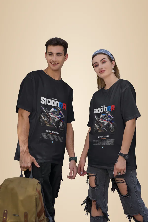 Black_Cotton_Bmw_S1000Rr_Oversized_T-Shirt_For_Unisex