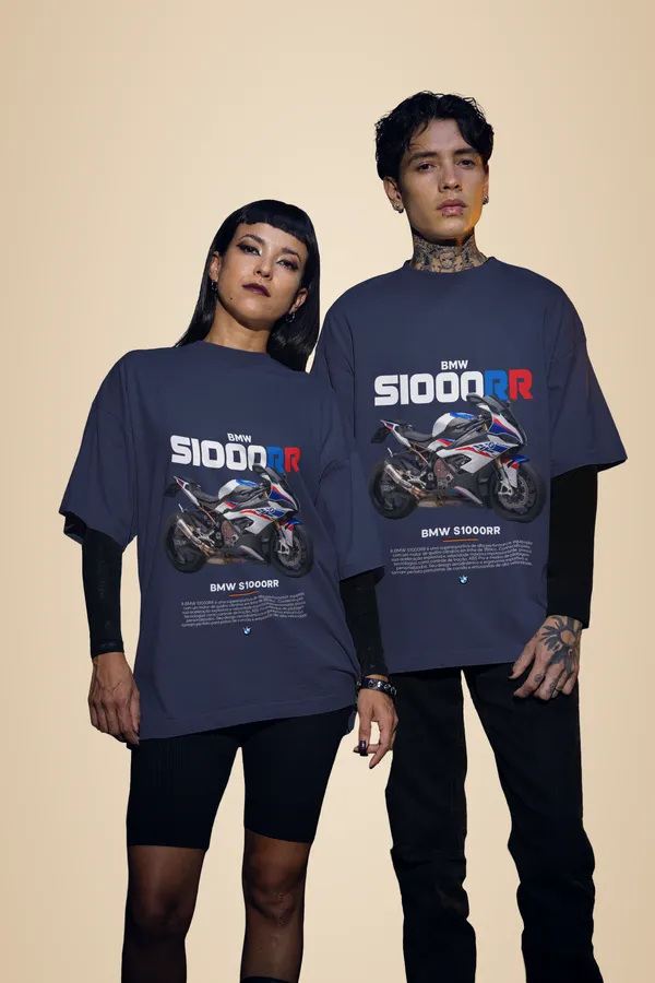 Navy_Blue_Cotton_Bmw_S1000Rr_Oversized_T-Shirt_For_Unisex