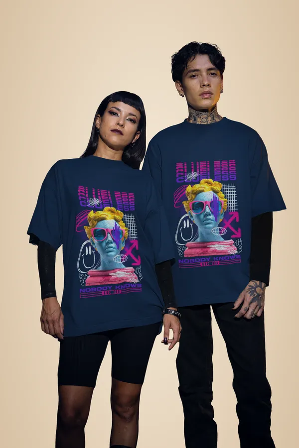 Navy_Blue_Cotton_Clueless_Oversized_T-Shirt_For_Unisex