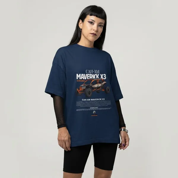 Navy_Blue_Cotton_Maverick_Oversized_T-Shirt_For_Unisex