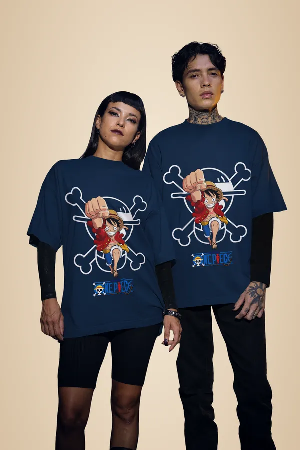 Navy_Blue_Cotton_One_Piece_Oversized_T-Shirt_For_Unisex