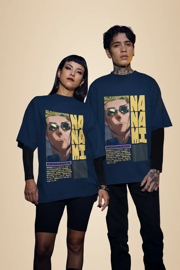 Navy_Blue_Cotton_Nanami_Oversized_T-Shirt_For_Unisex