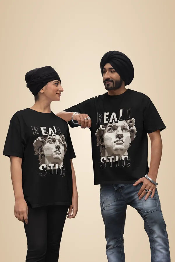 Black_Cotton_Realistic_Stretch_T-Shirt_For_Unisex