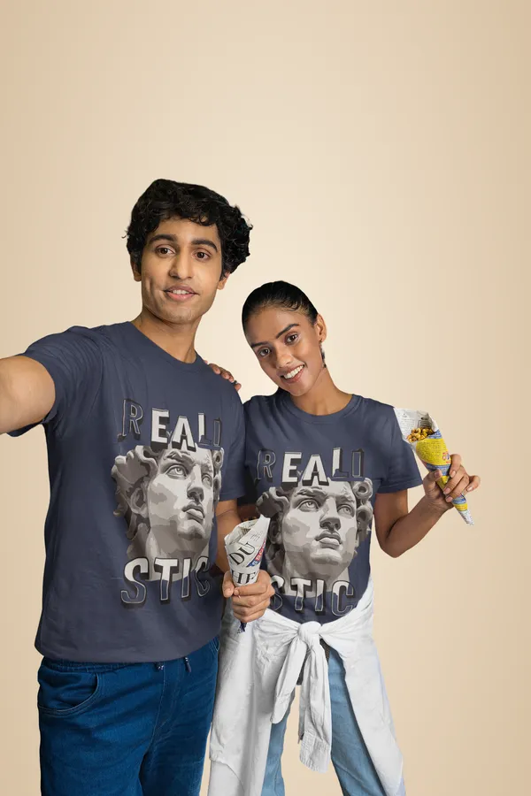 Navy_Blue_Cotton_Realistic_Stretch_T-Shirt_For_Unisex