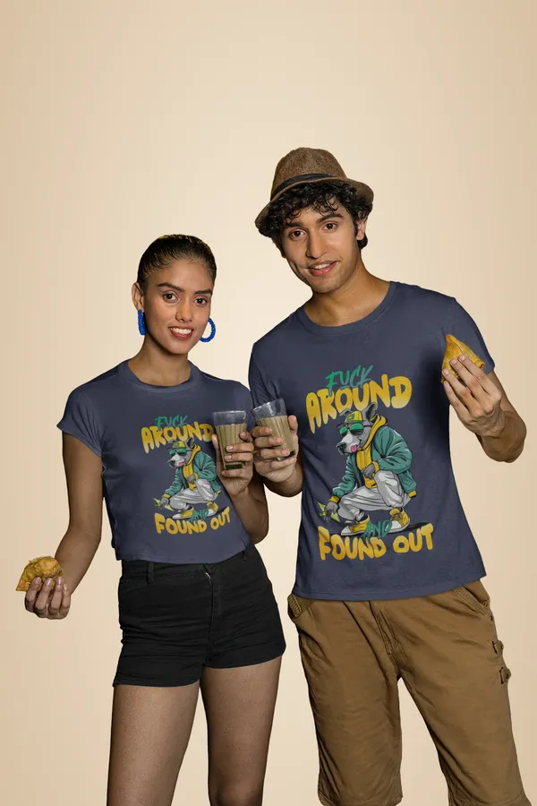Navy_Blue_Cotton_Stretch_T-Shirt_For_Unisex