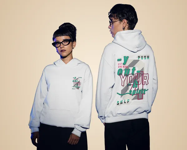 White_Cotton_Push_Pullover_Hoodie_For_Unisex
