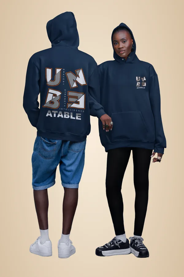 Navy_Blue_Cotton_Unbeatable_Pullover_Hoodie_For_Unisex