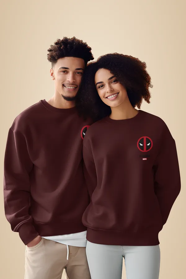 Maroon_Cotton_Deadpool_Sweatshirt_For_Unisex