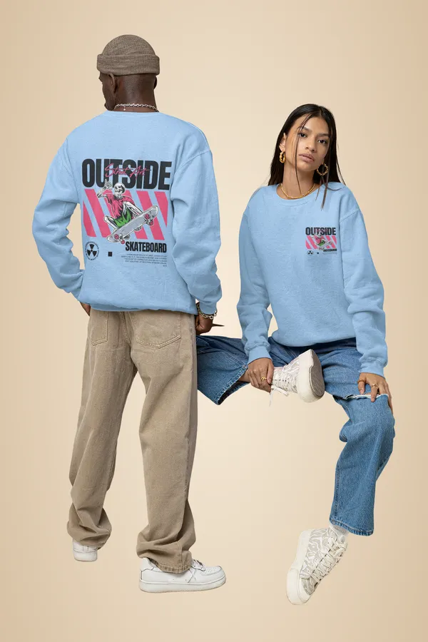 Baby_Blue_Cotton_Outside_Street_Art_Sweatshirt_For_Unisex