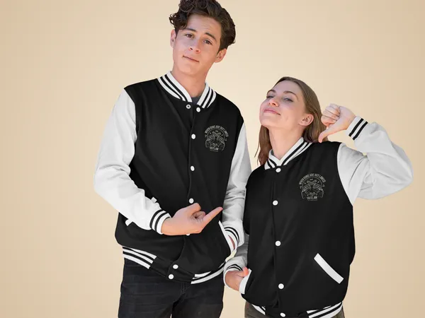 Black_Cotton_Outlaw_Varsity_Jacket_For_Unisex