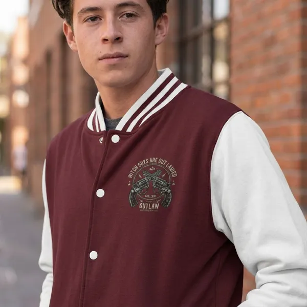 Maroon_Cotton_Outlaw_Varsity_Jacket_For_Unisex