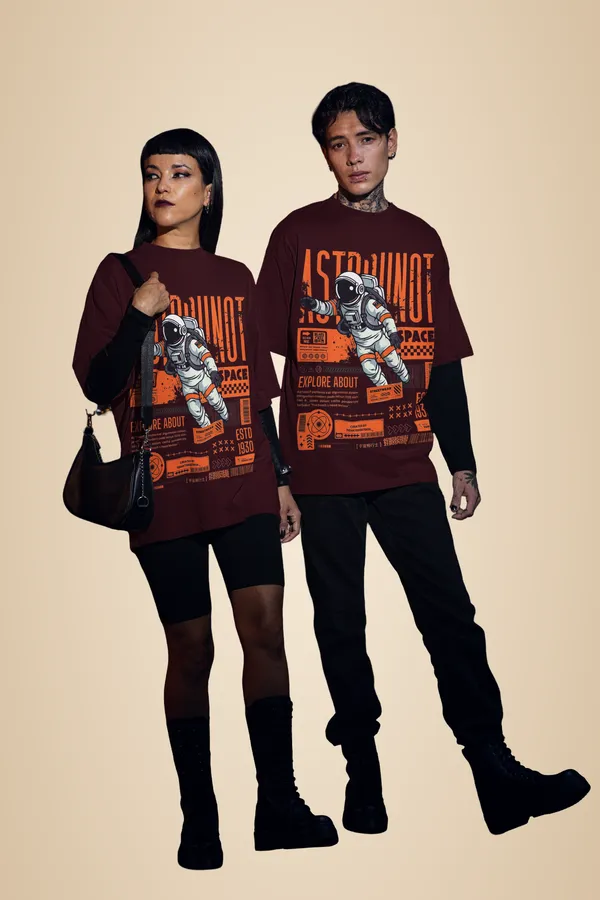 Maroon_Cotton_Astro_Oversized_Classic_T-Shirt_For_Unisex