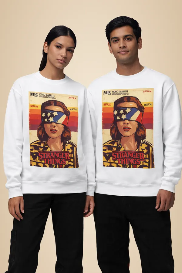 White_Cotton_Eleven_Sweatshirt_For_Unisex