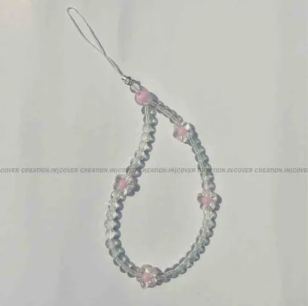 Pink_Floral_with_Crystal_Beads_Mobile_Charm