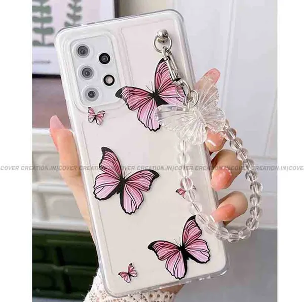 Trasparnt_Butterfly_Chain_Phone_Silicon_Case