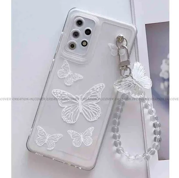 Trasparnt_Butterfly_3_Chain_Phone_Silicon_Case