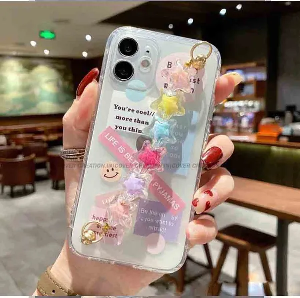 Stickers_Clear_Chain_Phone_Silicon_Case