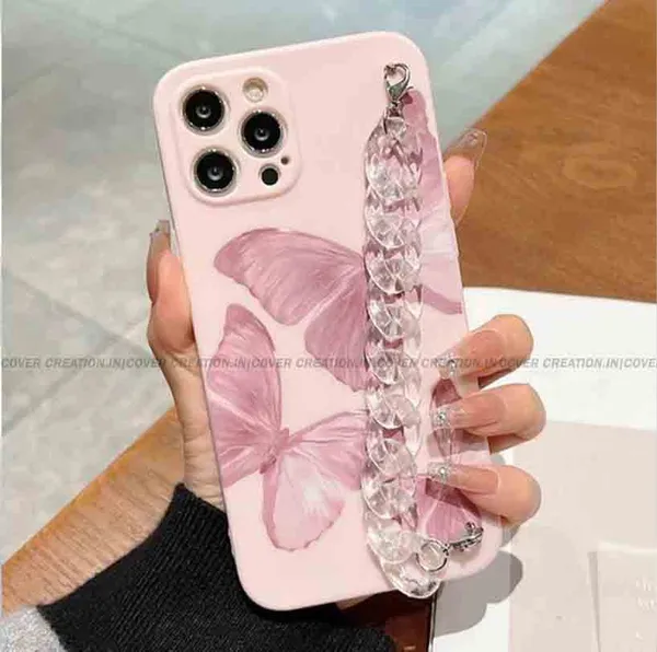 Pink_Butterfly_Chain_Phone_Silicon_Case