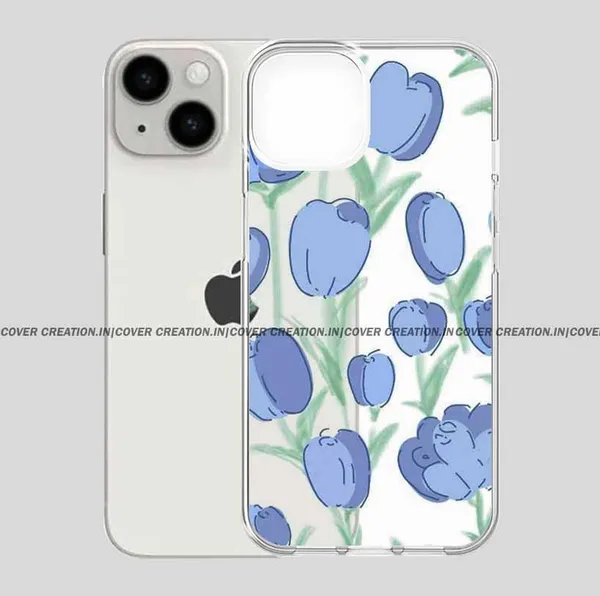 Blue_Flower_Clear_Soft__Silicon_Case