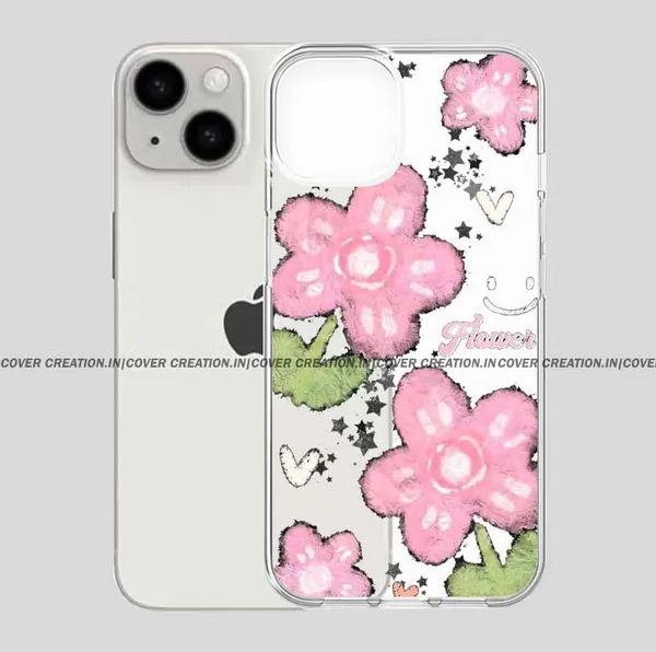 Cutest_Tiny_Floral_Aesthetic_Clear_Soft__Silicon_Case