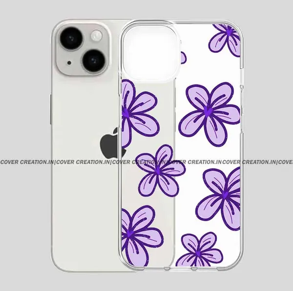 Elegant_Lavender_Flower_Clear_Soft__Silicon_Case