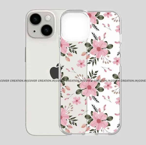 Cutest_Tiny_Floral_Aesthetic_Clear_Soft__Silicon_Case