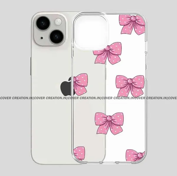 Pretty_Pink_Bows_Clear_Soft__Silicon_Case
