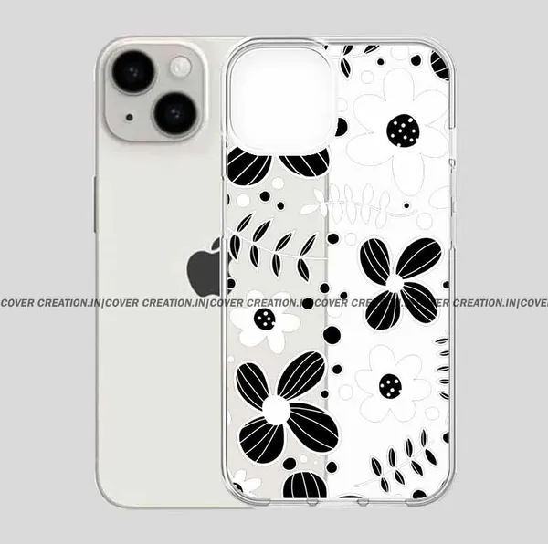 Block_White_Flower_Clear_Soft__Silicon_Case