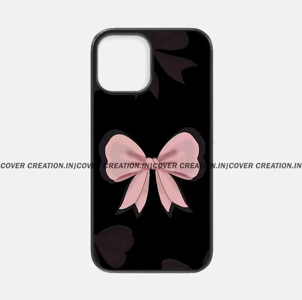 Pink_Bow_Premium_Glossy_Phone_Silicon_Case