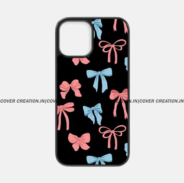 Pink_Blue_Bow_Premium_Glossy_Phone_Silicon_Case