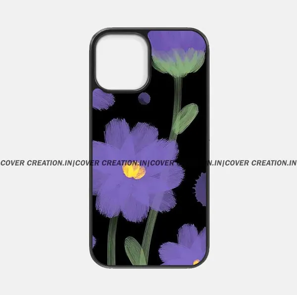Purple_Floral_Premium_Glossy_Phone_Silicon_Case