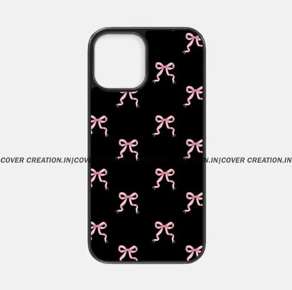Pink_Bow_Premium_Glossy_Phone_Silicon_Case