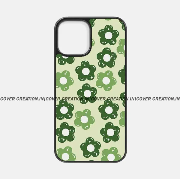 Green_flower_Premium_Glossy_Phone_Silicon_Case