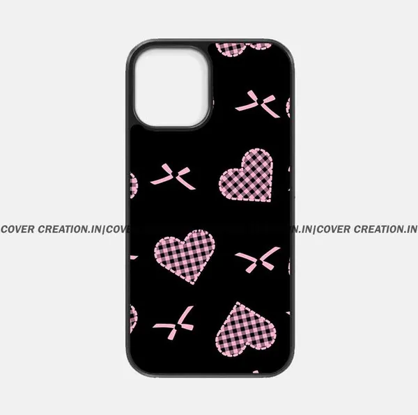 Cute_Heart_&_Bow_Premium_Glossy_Phone_Silicon_Case