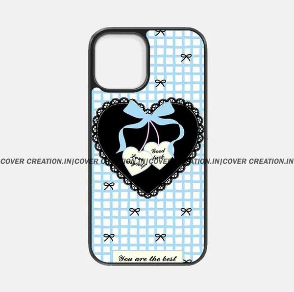 Blue_Bow_Hearts_Premium_Glossy_Phone_Silicon_Case