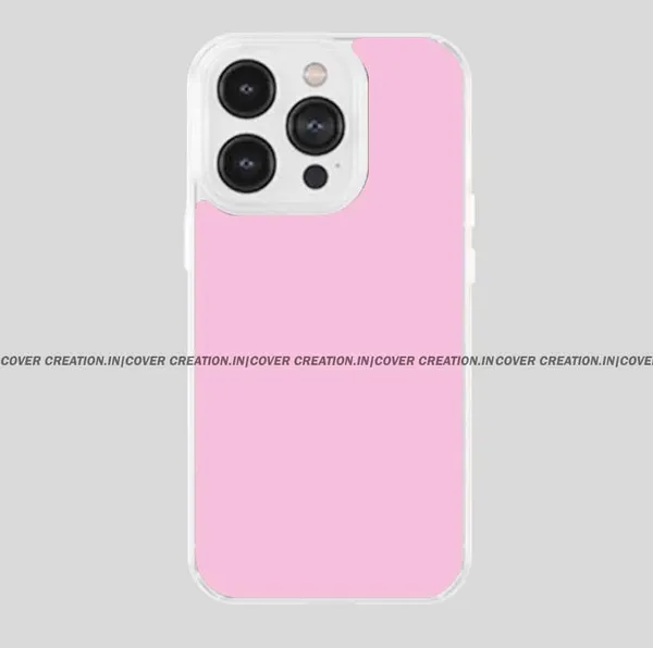 Light_Purple_&_Off_white_Soft_TPU_&_Metal_Back_Cover_For_Mobile_Phone