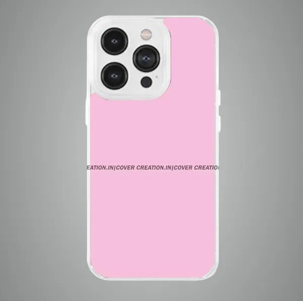 Light_Purple_&_Off_white_Soft_TPU_&_Metal_Back_Cover_For_Mobile_Phone