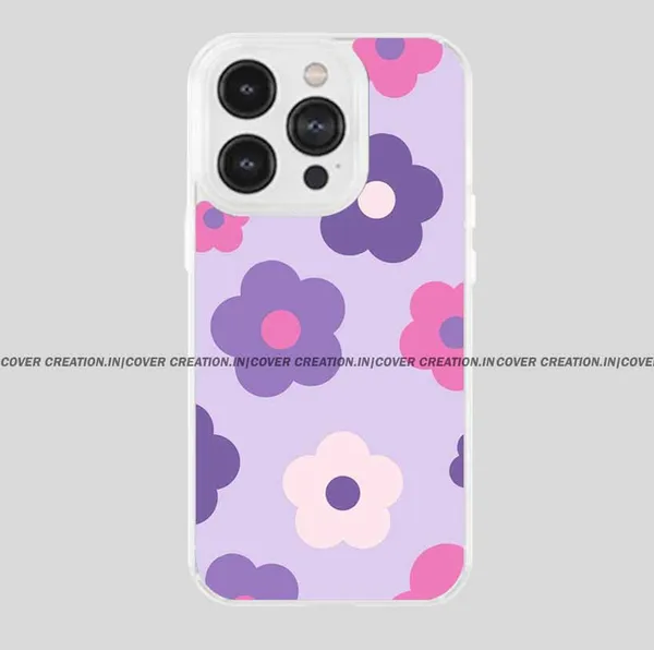 Pink_&_Purple_Soft_TPU_&_Metal_Back_Cover_For_Mobile_Phone
