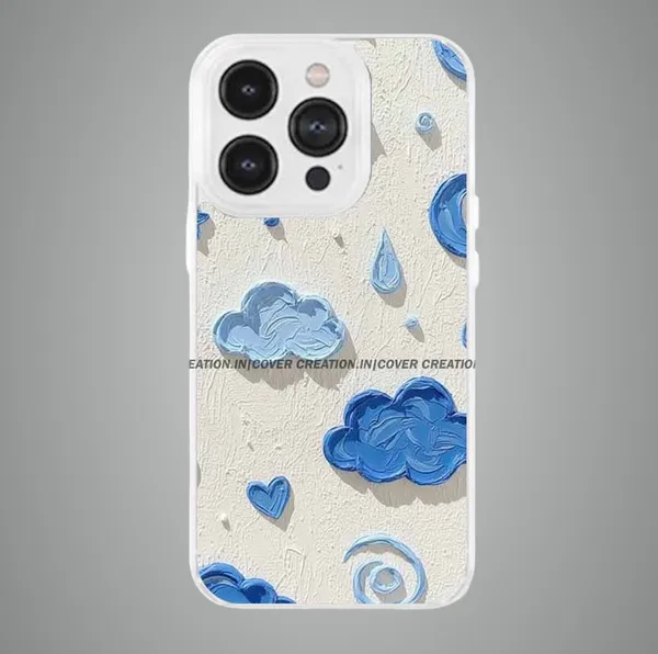 Blue_&_Beige_Soft_TPU_&_Metal_Back_Cover_For_Mobile_Phone