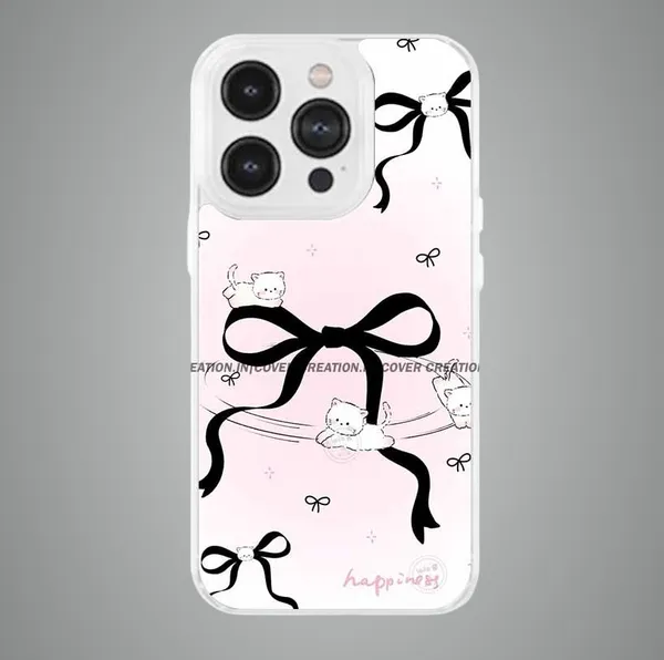 Off_white_&_Light_Pink_Soft_TPU_&_Metal_Back_Cover_For_Mobile_Phone