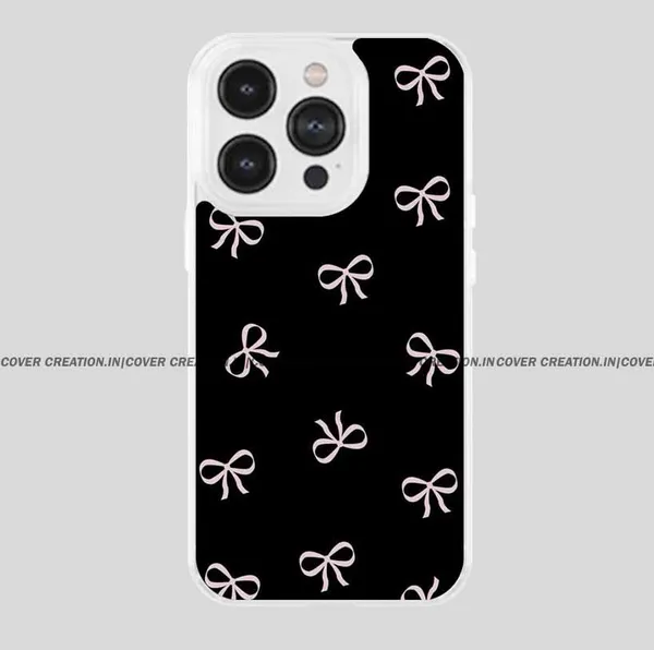 Black_&_Pink_Soft_TPU_&_Metal_Back_Cover_For_Mobile_Phone