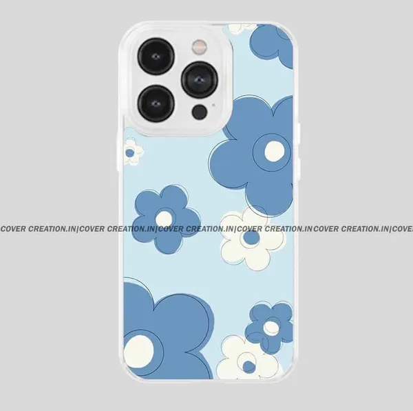 Sky_Blue_&_Purple_Soft_TPU_&_Metal_Back_Cover_For_Mobile_Phone
