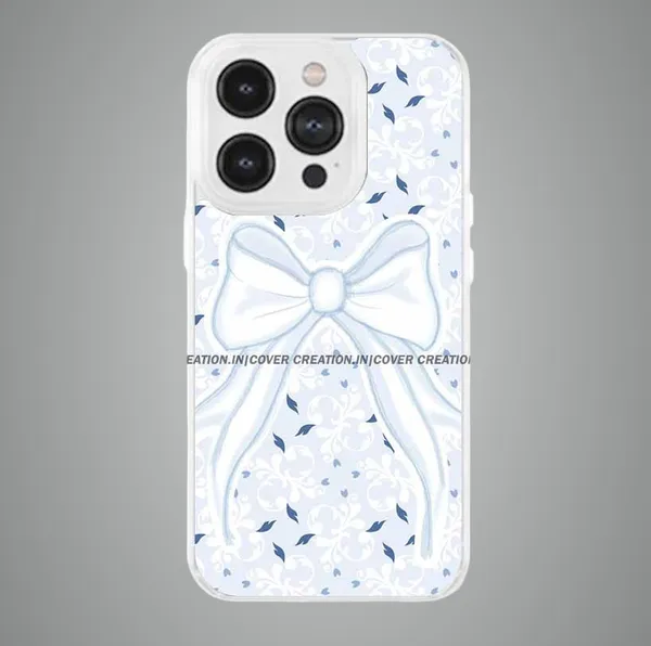 Off_white_&_Blue_Soft_TPU_&_Metal_Back_Cover_For_Mobile_Phone